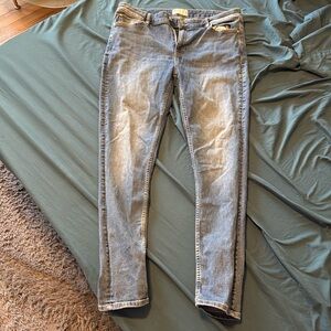 Blue Denim Skinny Jeans